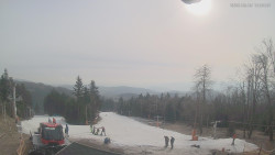 Horní část sjezdovek