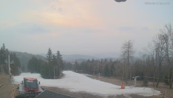 Horní část sjezdovek