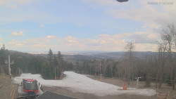 Horní část sjezdovek