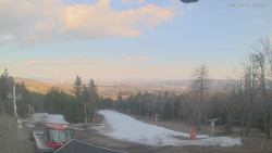 Horní část sjezdovek