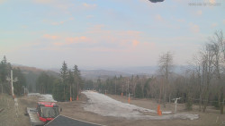 Horní část sjezdovek