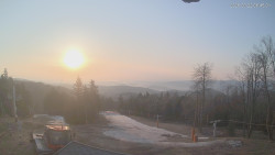 Horní část sjezdovek