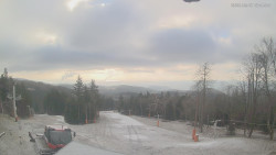 Horní část sjezdovek