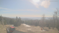 Horní část sjezdovek