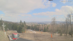 Horní část sjezdovek