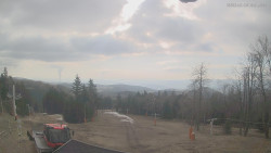 Horní část sjezdovek