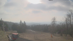 Horní část sjezdovek