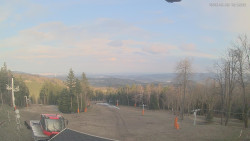 Horní část sjezdovek