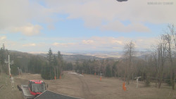 Horní část sjezdovek