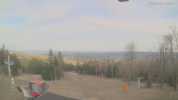 Horní část sjezdovek