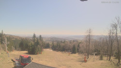 Horní část sjezdovek