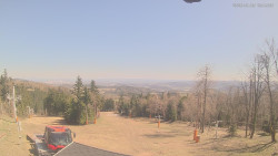 Horní část sjezdovek