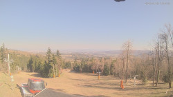 Horní část sjezdovek