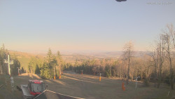 Horní část sjezdovek