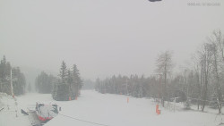 Horní část sjezdovek