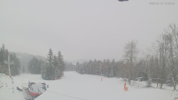 Horní část sjezdovek