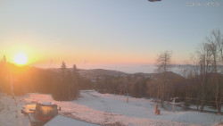 Horní část sjezdovek