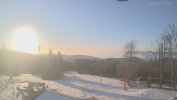 Horní část sjezdovek