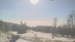 Horní část sjezdovek