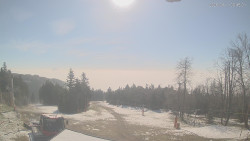 Horní část sjezdovek