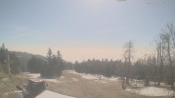 Horní část sjezdovek