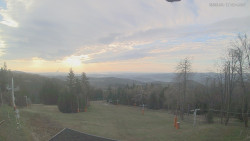 Horní část sjezdovek