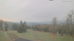 Horní část sjezdovek