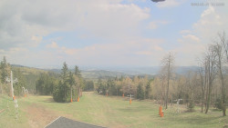 Horní část sjezdovek