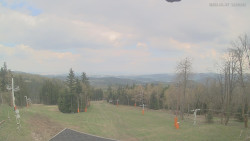 Horní část sjezdovek