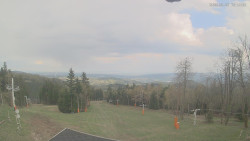 Horní část sjezdovek