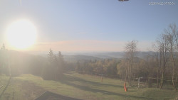 Horní část sjezdovek