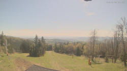 Horní část sjezdovek