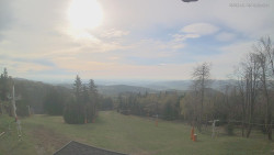 Horní část sjezdovek