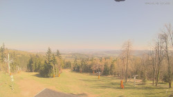 Horní část sjezdovek