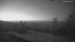 Horní část sjezdovek