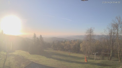 Horní část sjezdovek