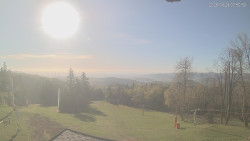 Horní část sjezdovek