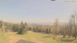 Horní část sjezdovek