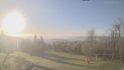 Horní část sjezdovek