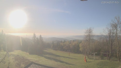 Horní část sjezdovek