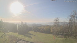 Horní část sjezdovek