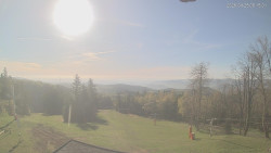 Horní část sjezdovek