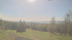 Horní část sjezdovek