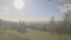 Horní část sjezdovek