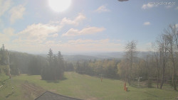 Horní část sjezdovek