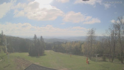 Horní část sjezdovek