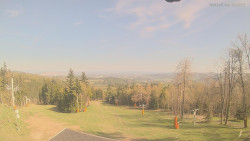 Horní část sjezdovek