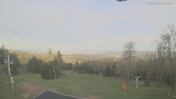 Horní část sjezdovek