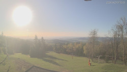 Horní část sjezdovek