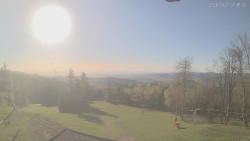 Horní část sjezdovek